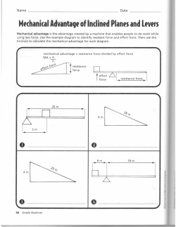 Mechanical Advantage