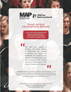 Full Concert Residency Package