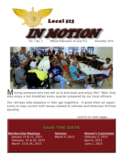 December 2014 - TWU Local 513