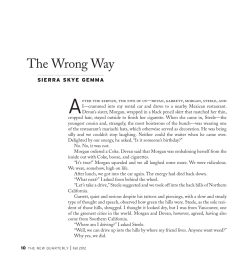The Wrong Way - National Magazine Awards