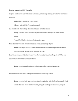 Full documentary transcript