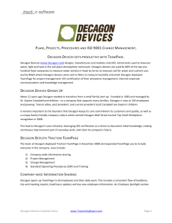 Decagon Customer Story Jun2013B