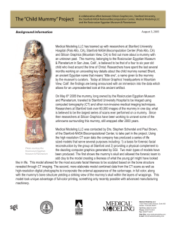 The &ldquo;Child Mummy&rdquo; Project