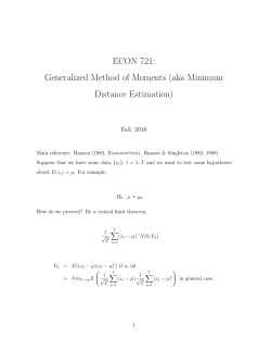 GMM Notes