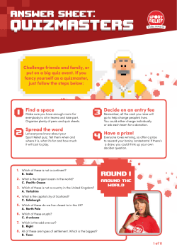 quizmasters quizmasters Quizmasters