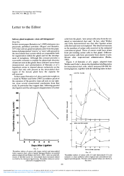 Letter to the Editor - Cambridge University Press