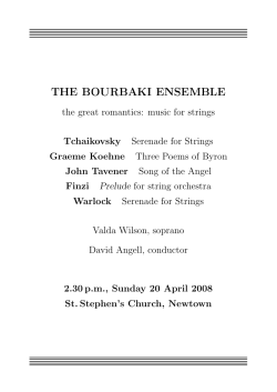 &Igrave;&Agrave; &Ccedil;&Iacute;&Ecirc; &Atilde;&Aacute; &AElig;&Euml; &Aring; &Auml; - The Bourbaki Ensemble