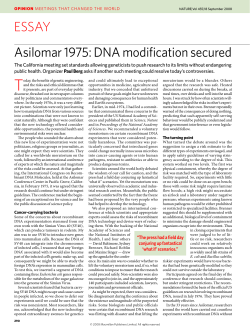 18.9 Asilomar Essay MH AY new.indd