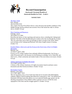 Beyond Emancipation - Juneteenth Cincinnati Inc