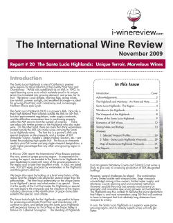 The International Wine Review