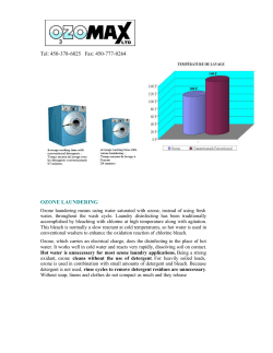 Laundry effluent treatment 2006