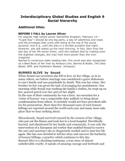 Interdisciplinary Global Studies and English 9 Social Hierarchy