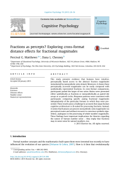 Fractions as percepts? Exploring cross-format