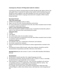 Short Guide - Oxford Academic