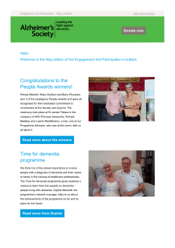 - Alzheimer`s Society