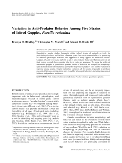 Behavior Genetics 36:783-791 - Faculty Web Sites at the University