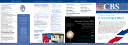 A two-pronged attack - Confraternity of the Blessed Sacrament