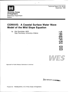 CGWAVE: A Coastal Surface Water Wave Model of the