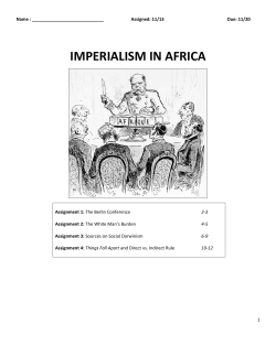 imperialism in africa