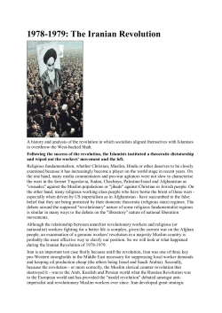 1978-1979: The Iranian Revolution