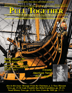 pull together - Naval Historical Foundation