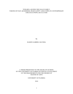 toward a queer chicana/o family - UFDC Image Array 2
