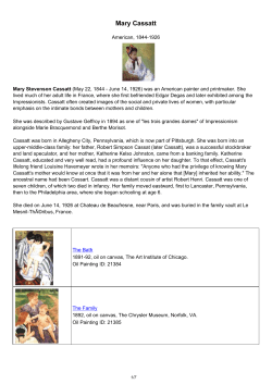 Mary Cassatt - Top-Art