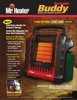 Mr. Heater F232050 Brochure