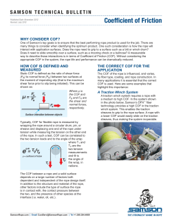 Coefficient of Friction