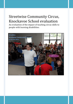 Knockavoe school evaluation 2011