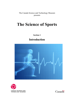 The Science of Sports - Canada Science and Technology Museum