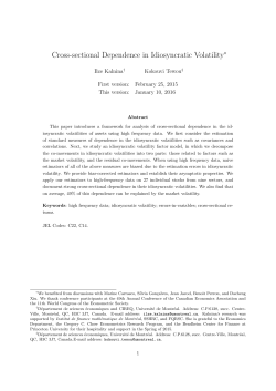 Cross-sectional Dependence in Idiosyncratic Volatility