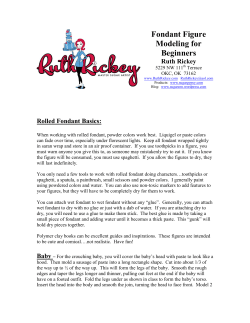 Fondant Figure Modeling for Beginners Ruth Rickey