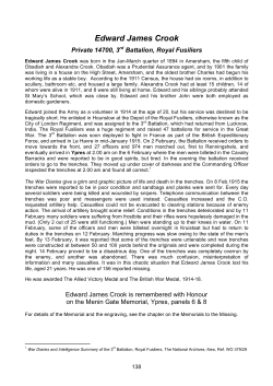 Edward James Crook - History of the Amersham Area