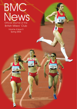 Spring 2006 - British Milers Club