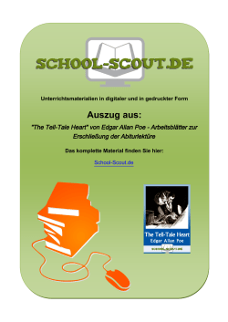 "The Tell-Tale Heart" von Edgar Allan Poe - School