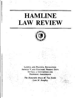Hamline Law Review