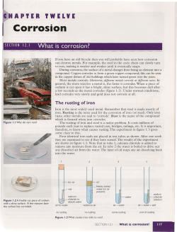 A PT E R TWELVE Corrosion
