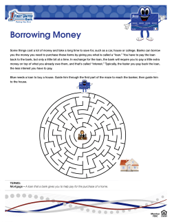 Borrowing Money - First United Bank