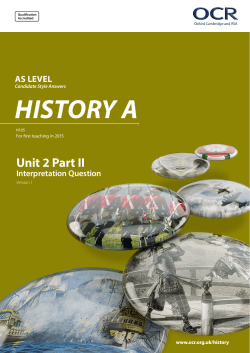 Unit 2 part 2 Interpretation question