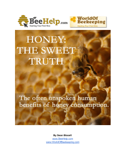 Honey- The Sweet Truth.