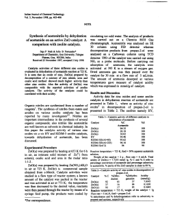 Synthesis of acetonitrile by dehydration of acetamide on an active