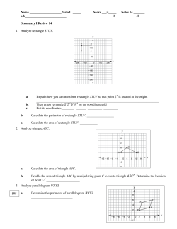 Score ___=_____ Notes 14 ______ c
