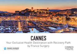 Brochure France Surgery