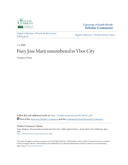 Fiery Jose Marti remembered in Ybor City