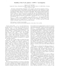 Stability of the Ce2O3 phases: A DFT+U investigation