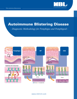 Autoimmune Blistering Disease