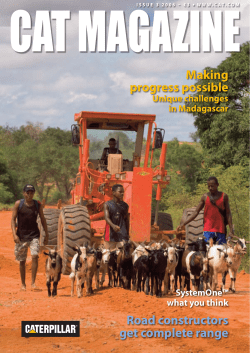 Road constructors get complete range Making