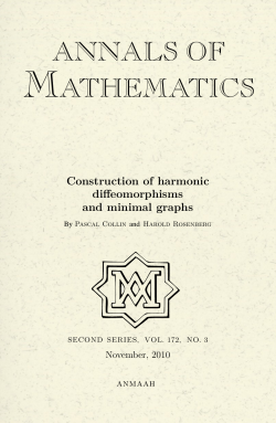 Screen version - Annals of Mathematics