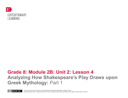 Grade 8 Module 2B, Unit 2, Lesson 4